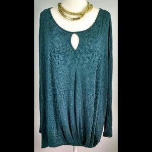 Daisy Fuentes Hi Lo Tunic Size XL